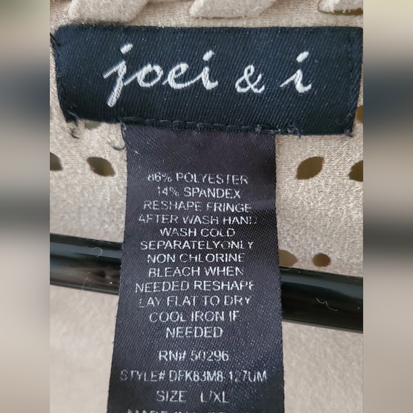 Joei and I fringe kimono - Picture 2 of 2